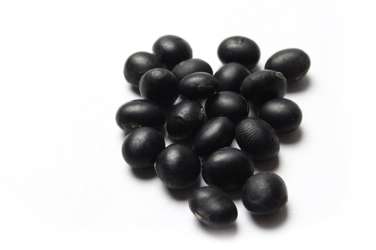 Black soybeans